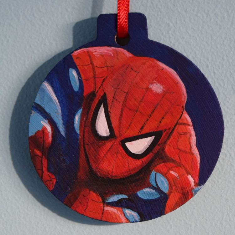 Spuder Man Ornament