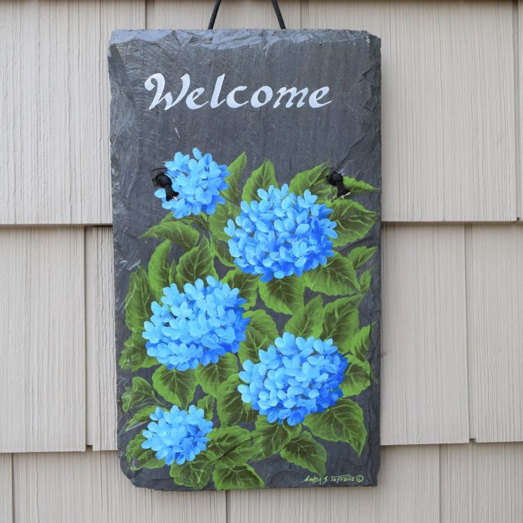 Welcome Slate Sign